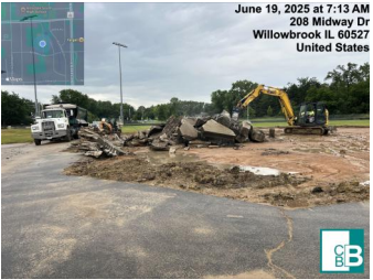 6.23.25 Asphalt Demo Work