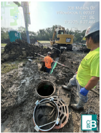 7.31.25 Underground Work Begins