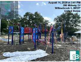 8.11.25 Playground Installation Begins